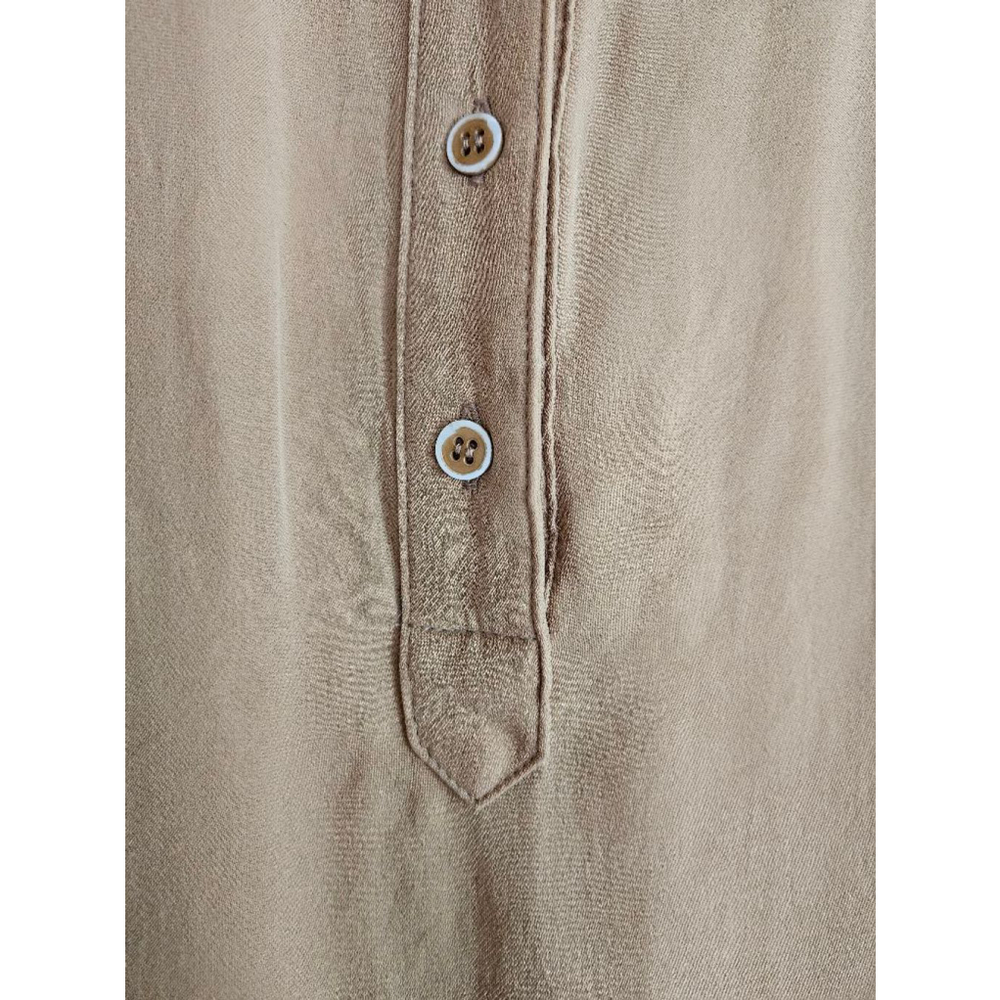 Women's Haute Hippie Silk Sleeveless Dress in Nude Size S - Picture 6 of 6